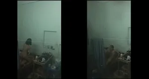 Quay lén em hàng xóm và con ghệ làm tình