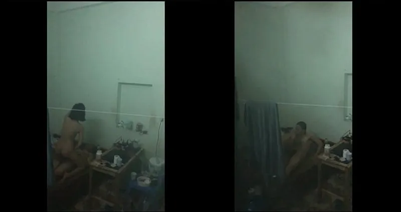 Quay lén em hàng xóm và con ghệ làm tình